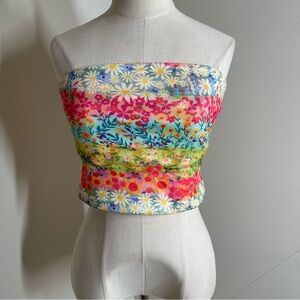 Y2K Women’s Strapless Tank Going Out Streetwear - Size Small